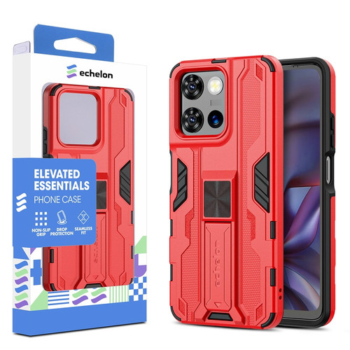 Echelon Reflex Series Case w Kickstand for Motorola Moto G 5G (2025) - Red